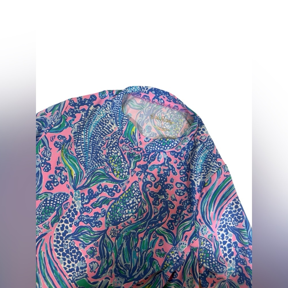 Lilly Pulitzer Girls' Bobby Rashguard Top - Picture 4 of 5